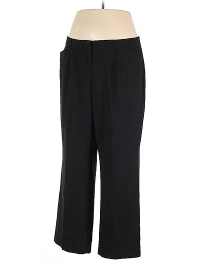 Pre-owned Fashion Bug Dress Pants In Black