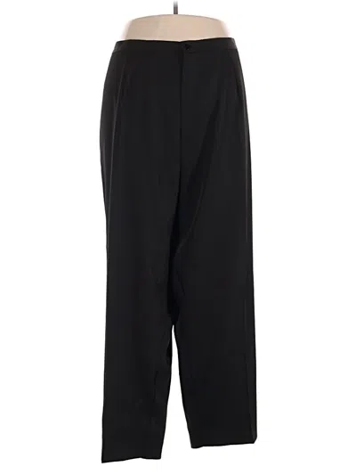 Pre-owned Fashion Bug Dress Pants In Black