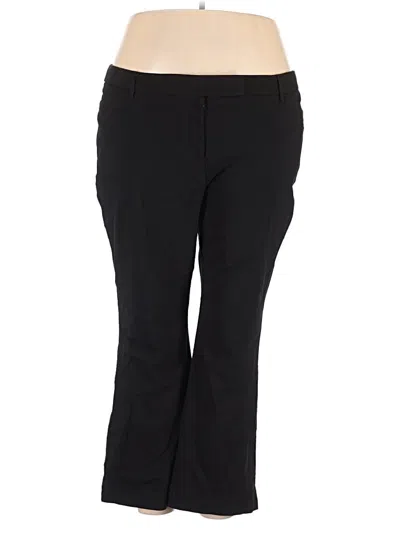 Pre-owned Fashion Bug Dress Pants In Black