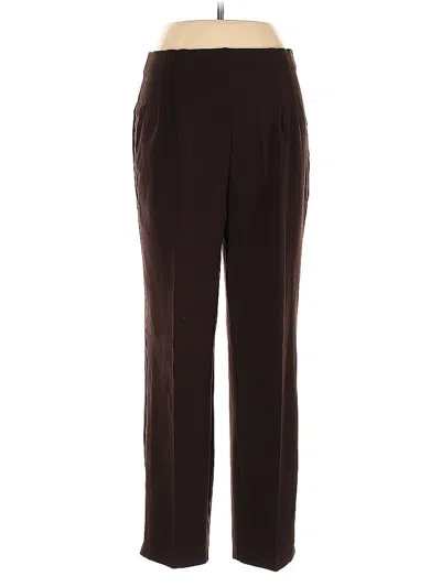 Pre-owned Fashion Bug Dress Pants In Brown