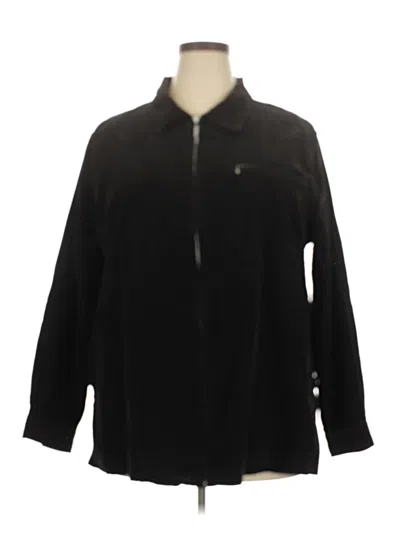 Pre-owned Fashion Bug Fleece Jacket In Black