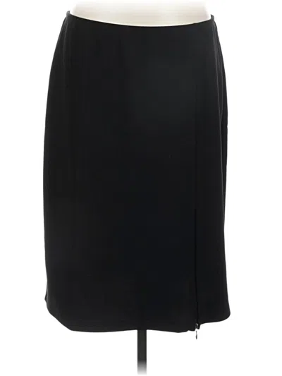 Pre-owned Fashion Bug Formal Skirt In Black
