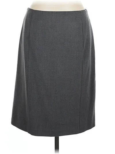 Pre-owned Fashion Bug Formal Skirt In Gray