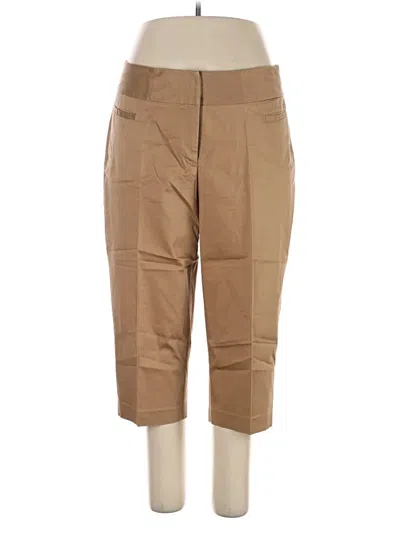 Pre-owned Fashion Bug Khaki Pant In Tan
