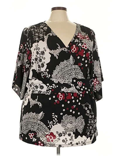 Pre-owned Fashion Bug Kimono In Black