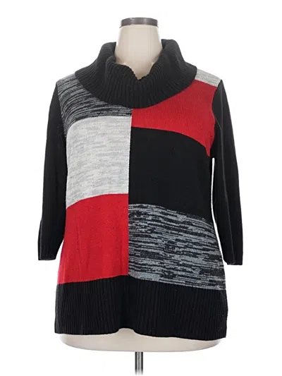 Pre-owned Fashion Bug Pullover Sweater In Black