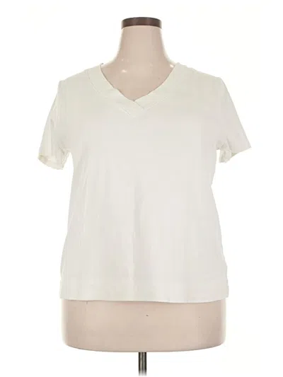 Pre-owned Fashion Bug Short Sleeve T-shirt In Ivory