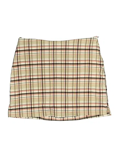 Pre-owned Fashion Bug Skort In Tan