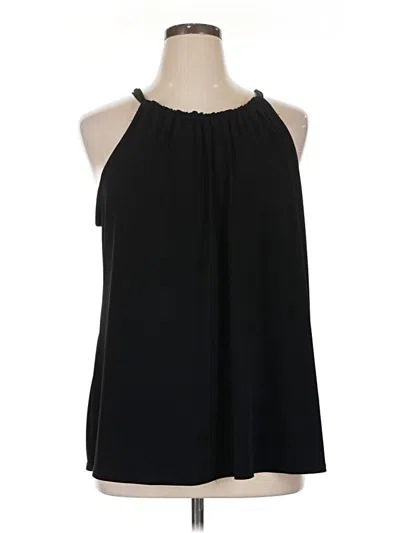 Pre-owned Fashion Bug Sleeveless Blouse In Black