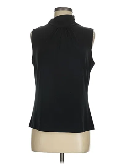 Pre-owned Fashion Bug Sleeveless Blouse In Black