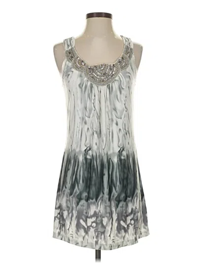 Pre-owned Fashion Bug Sleeveless Blouse In Silver