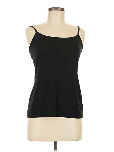 Pre-owned Fashion Bug Sleeveless Top Black Strapless Neckline Tops