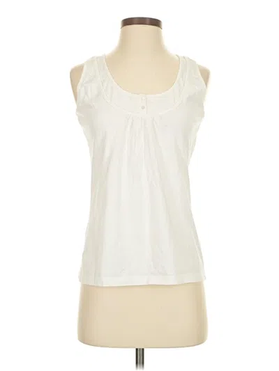 Pre-owned Fashion Bug Sleeveless T-shirt In White