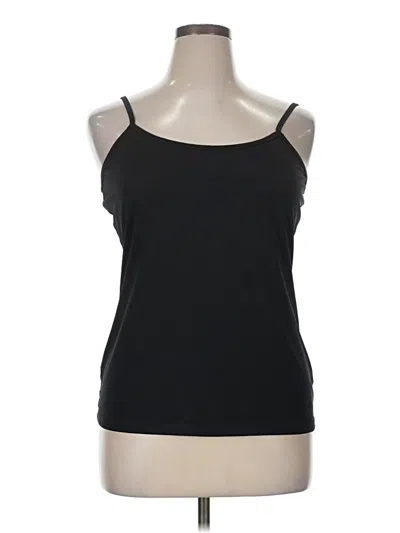 Pre-owned Fashion Bug Tank Top Black Strapless Neckline Tops