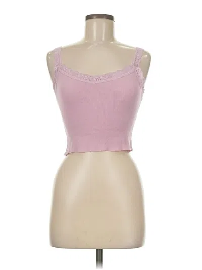 Pre-owned Fashion Bug Tank Top Pink Sweetheart Neckline Tops