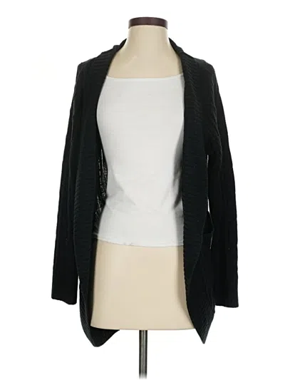 Pre-owned Fashion Cardigan Sweater In Black