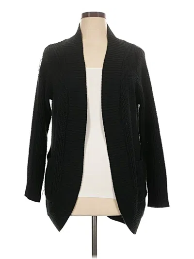 Pre-owned Fashion Cardigan Sweater In Black