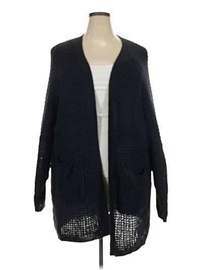 Pre-owned Fashion Cardigan Sweater In Black