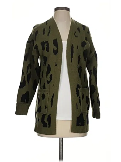 Pre-owned Fashion Cardigan Sweater In Green