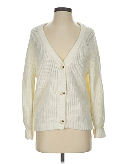 Pre-owned Fashion Cardigan Sweater In Ivory