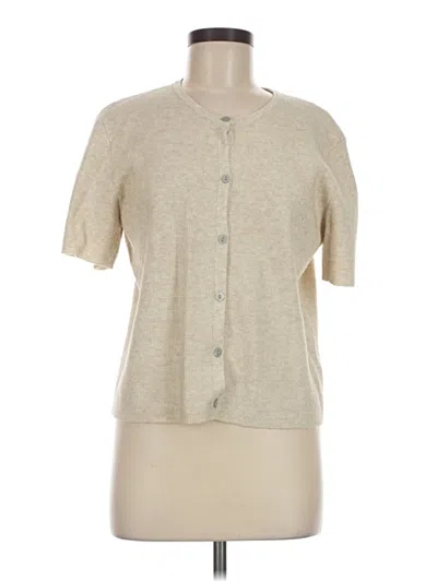 Pre-owned Fashion Cardigan Sweater In Tan