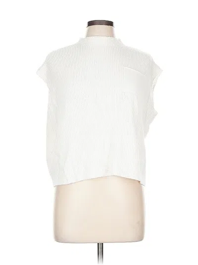 Pre-owned Fashion Cardigan Sweater In White