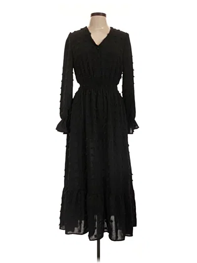 Pre-owned Fashion Casual Dress In Black