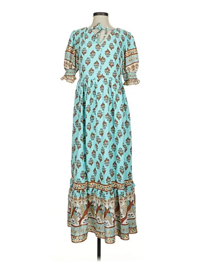 Pre-owned Fashion Casual Dress In Blue