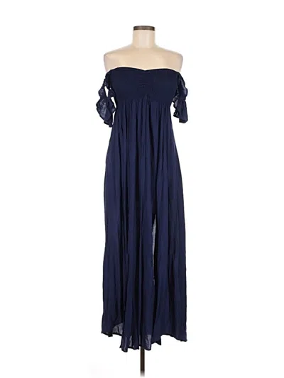 Pre-owned Fashion Casual Dress In Blue