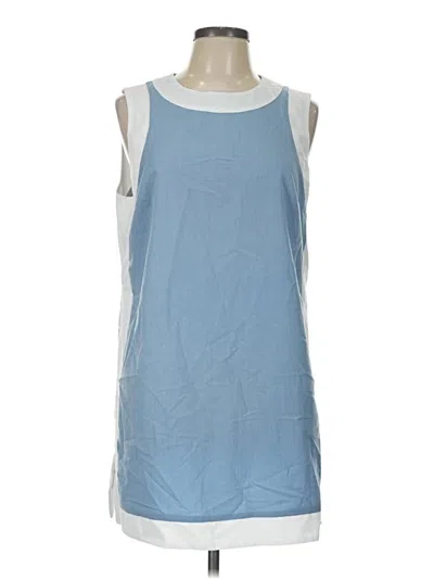 Pre-owned Fashion Casual Dress In Blue