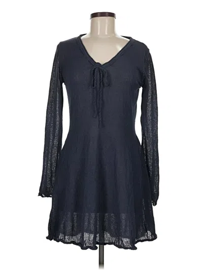 Pre-owned Fashion Casual Dress In Blue