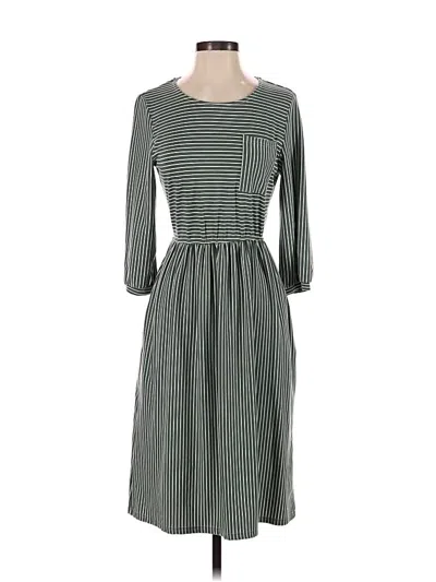 Pre-owned Fashion Casual Dress In Gray