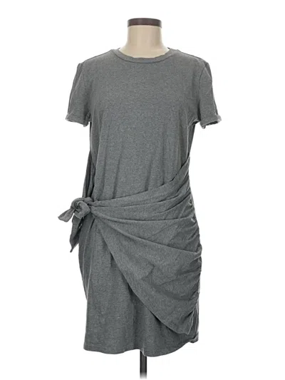 Pre-owned Fashion Casual Dress In Gray