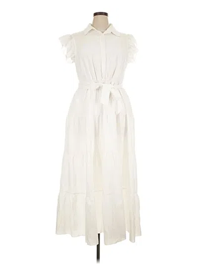 Pre-owned Fashion Casual Dress In Ivory