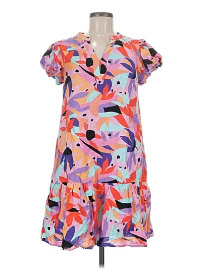 Pre-owned Fashion Casual Dress In Orange