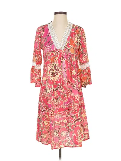 Pre-owned Fashion Casual Dress In Pink