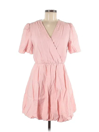 Pre-owned Fashion Casual Dress In Pink