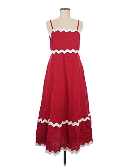 Pre-owned Fashion Casual Dress In Red