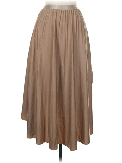 Pre-owned Fashion Casual Skirt In Tan