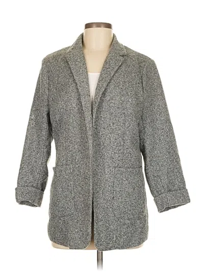 Pre-owned Fashion Coat In Gray