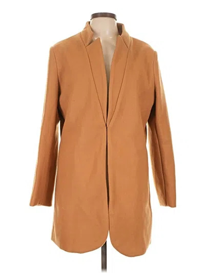 Pre-owned Fashion Coat In Tan