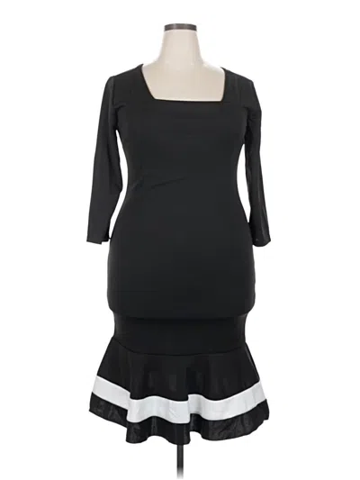 Pre-owned Fashion Cocktail Dress In Black