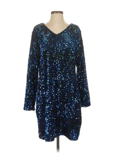 Pre-owned Fashion Cocktail Dress In Blue