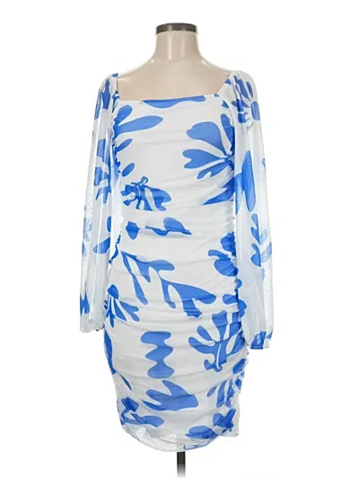 Pre-owned Fashion Cocktail Dress In Blue