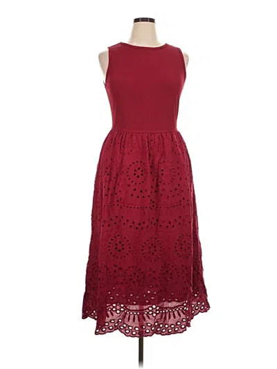 Fashion Cocktail Dress In Burgundy