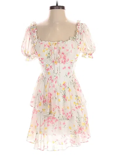 Fashion Cocktail Dress In White