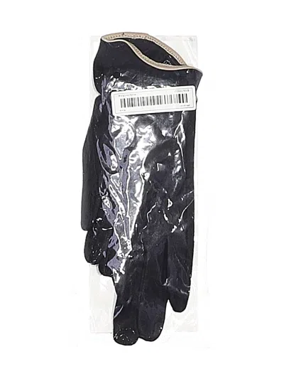 Pre-owned Fashion Gloves In Black