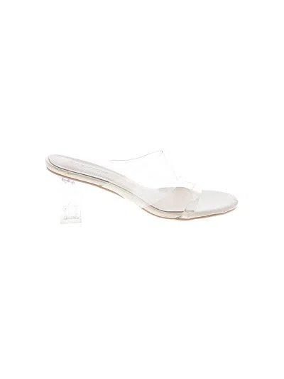 Pre-owned Fashion Heels In White