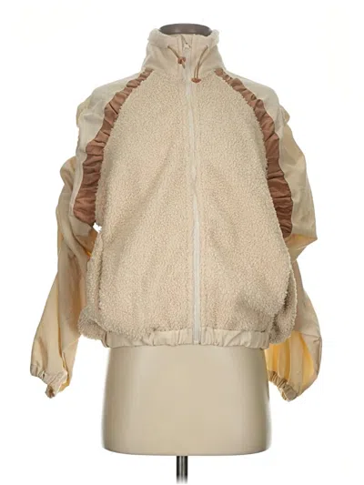 Pre-owned Fashion Jacket In Gold