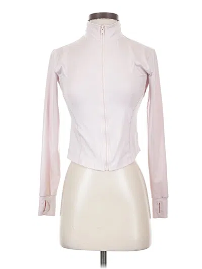 Pre-owned Fashion Jacket In Pink
